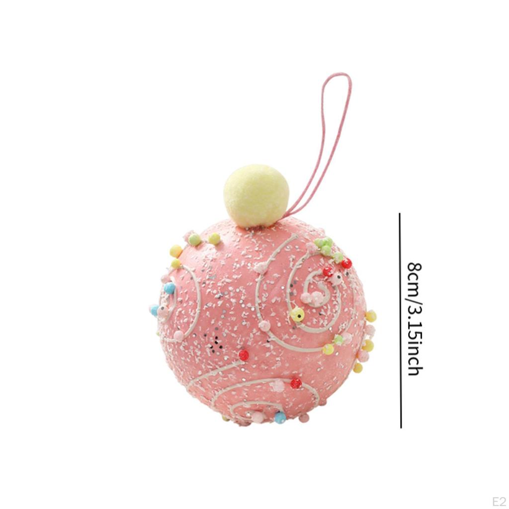 Christmas Ball Ornament Foam Home Furnishing Xmas Decor Tree Decoration for Wedding