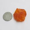 NATURAL Orange Sapphire ROUGH 190.35 Ct Huge Size Uncut CERTIFIED Loose Gemstone