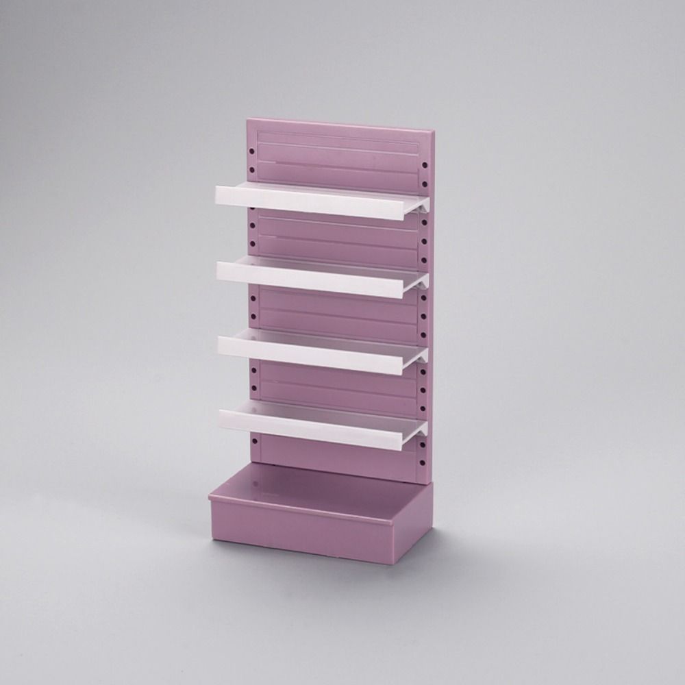 8*5*16.8cm Supermarket Display Shelf Mini Miniature Furniture Accessories 1/12 Dollhouse Cabinet