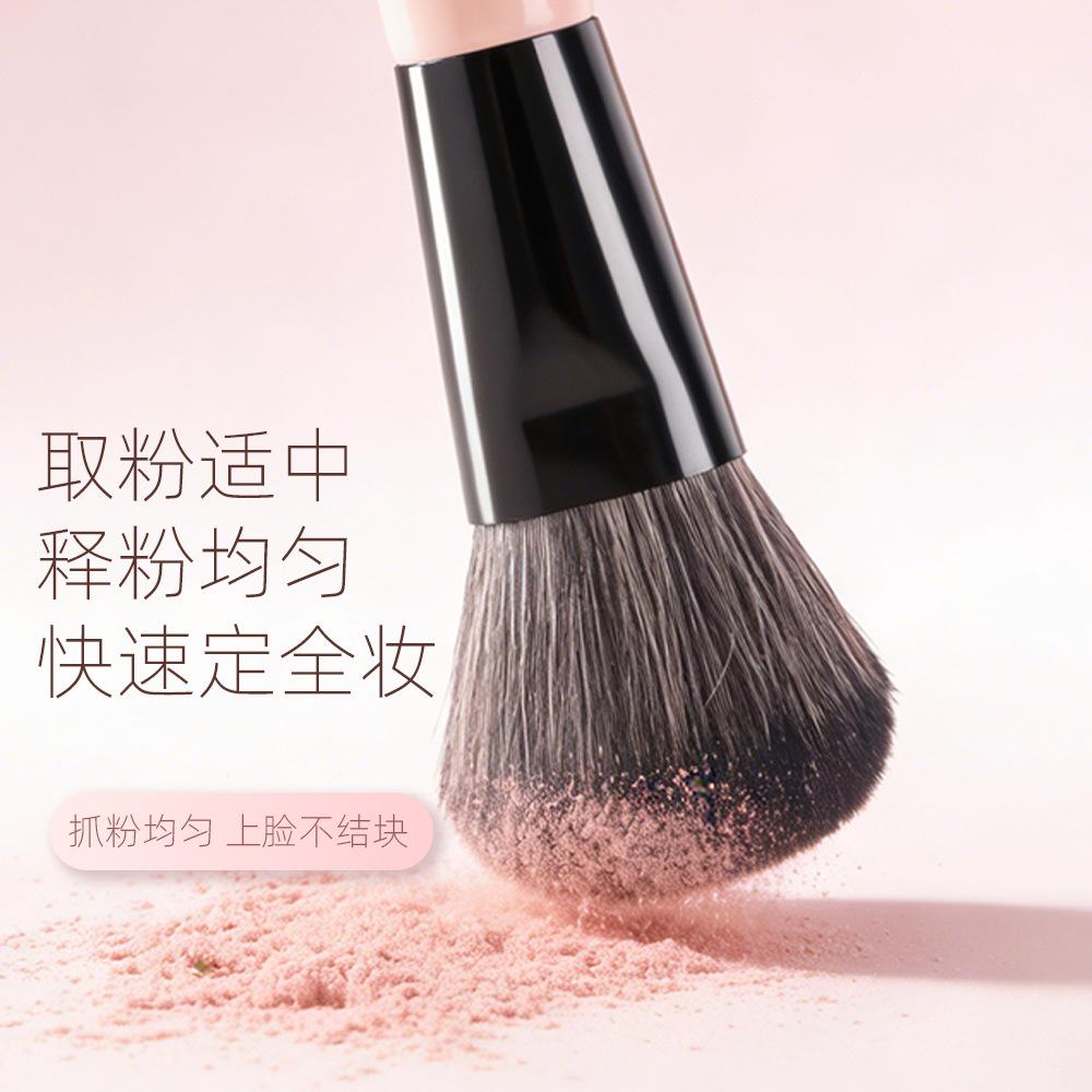 Double Head Foundation Brush Concealer Brush Soft Hair Base Makeup Brush Loose Powder Brush Slope Blush Brush Beauty Tool