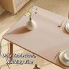 Smooth Imitation Sheepskin Tablecloth Rectangular Desk Protection Cover  Dining