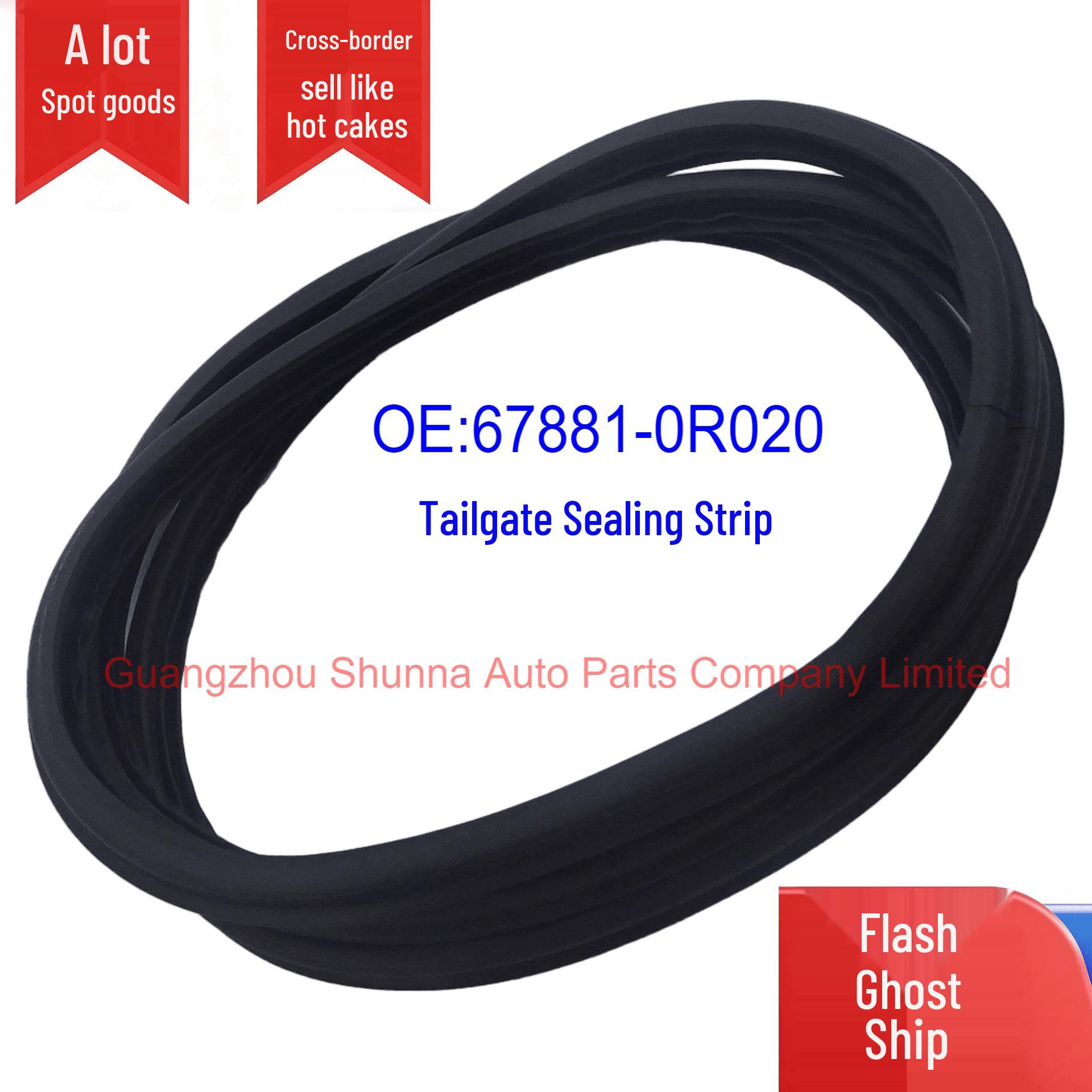 67881-0R020 Tailgate Sealing Strip for Toyota RAV4 (2003-2008, ACA3#) GZSN