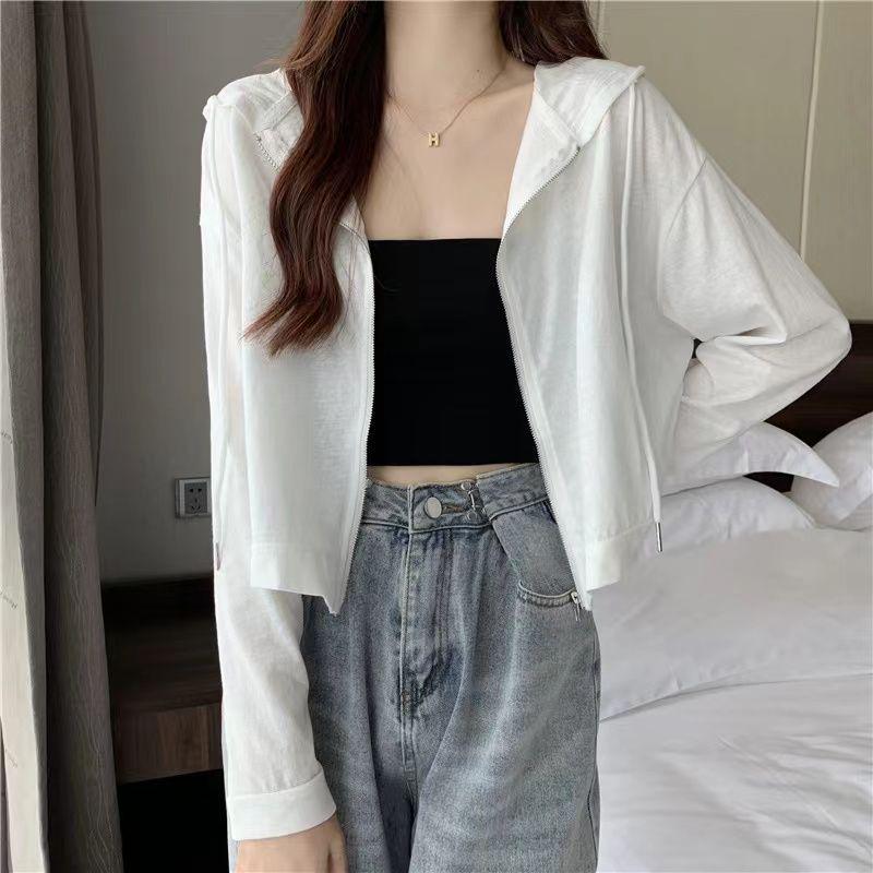 Niche Japanese-Style Hooded Cardigan: Loose Chic Jacket for Spring/Autumn