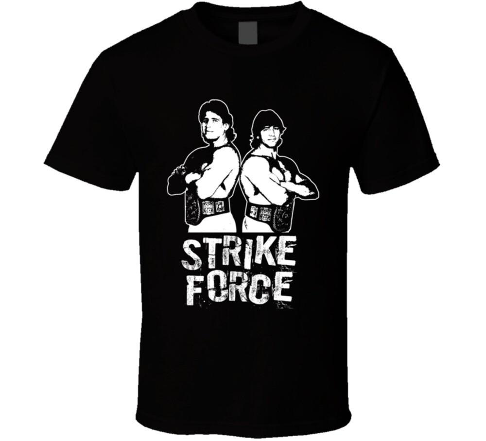Strike Force Retro Legends Of Wrestling Tag Team T Shirt Unisex T-Shirt