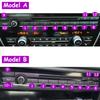 1 Stück F10 F11 F06 F12 F13 F07 F01 F02 F04 Auto Mittelkonsole CD Digital MODE FM/AM Knopf Abdeckung Zierleiste Für BMW 5er 6er 7er 5GT Serie