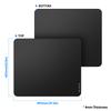Pulsar Gaming Gears ESports Gaming Mouse Pad XL Size ParaBrake V2 Medium Friction Soft Type 49cm X 42cm Anti-Slip (XL, Black)