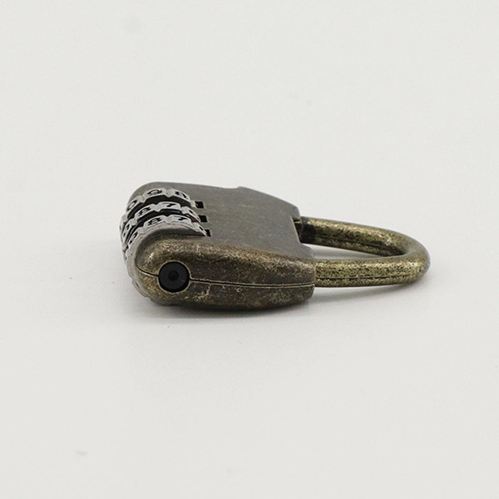 Vintage Anti-Theft Jewelry Box Number Case Cabinet Digit Password Lock Padlock Code Lock Keyless