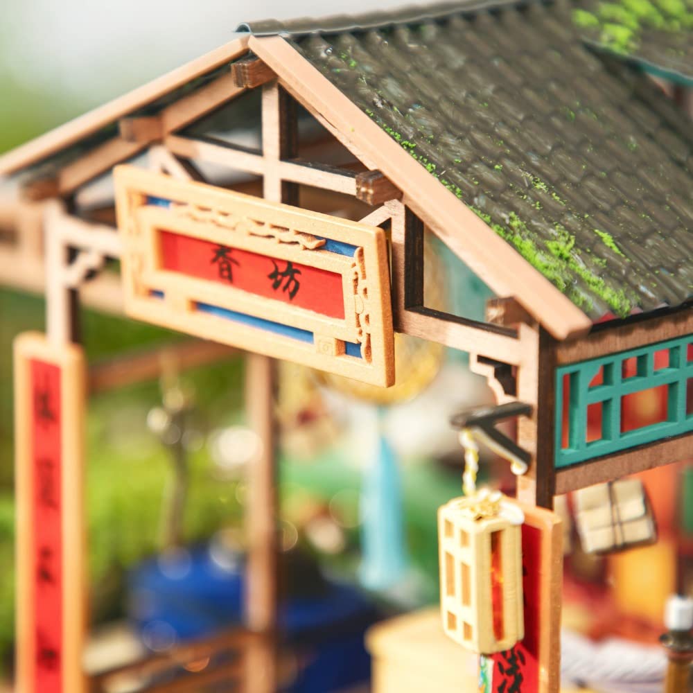 Robotime DIY Miniature House Dollhouse Chinese Series (Chinese Series) [Official Japanese Distributor  Japanese Instructions Included]