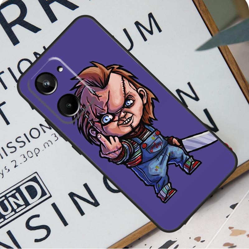 Chucky Doll Horror Movie For Realme 12 11 10 9 Pro Plus GT5 GT Neo 6 C55 C53 C51 C35 C33 C30 C25s C21Y C31 C67 Case