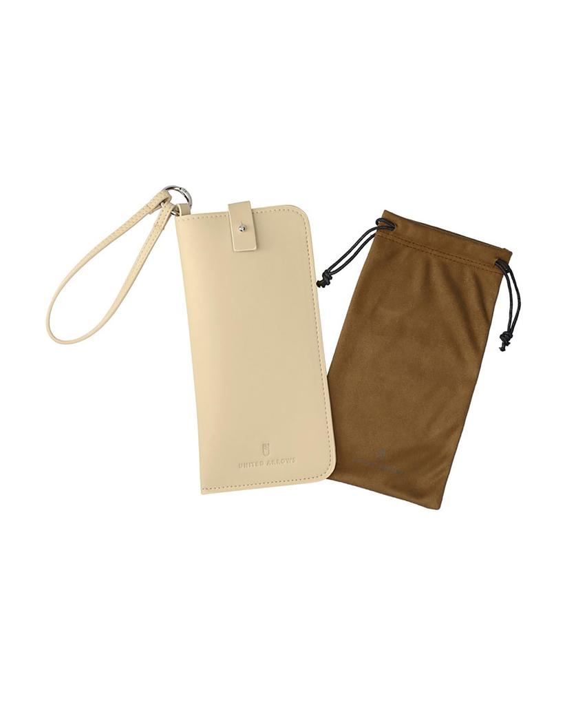 Óculos de sol fotocromáticos Cor da lente muda UNITED ARROWS United Arrows Metal Dourado Unissex Proteção UV Proteção UV Elegante Unissex [Zoff]