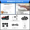 Moman H4S Motorcycle Headset with LED Headlight RGB Voice 32 Hours of Continuous Wireless IPX6 1000mAh Siri Voice Automatic Call Noise Motorcycle