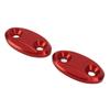 2pcs Motorcycle Rearview Mirror Base Cover Aluminum Alloy Windscreen Mirror Hole Cover for S1000RR 2009‑2019