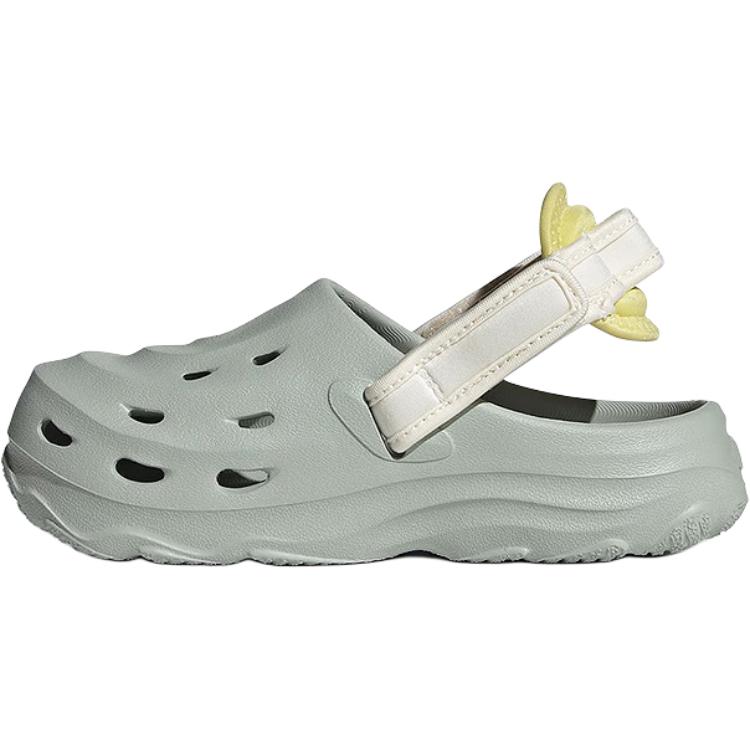 

Adidas Серия сандалий Maxxclog Простые Удобные Модные Спортивные Нескользящие Износостойкие Низкие Детские Сандалии Детские Сандалии Серые JS3729 36⅔