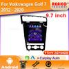 Carplay BT Android Dla Volkswagen Golf 7 2012 - 2020 Radio Samochodowe Nawigacja GPS Samochodowa Odtwarzacz Multimedialny Ekran Dotykowy 2din DVD
