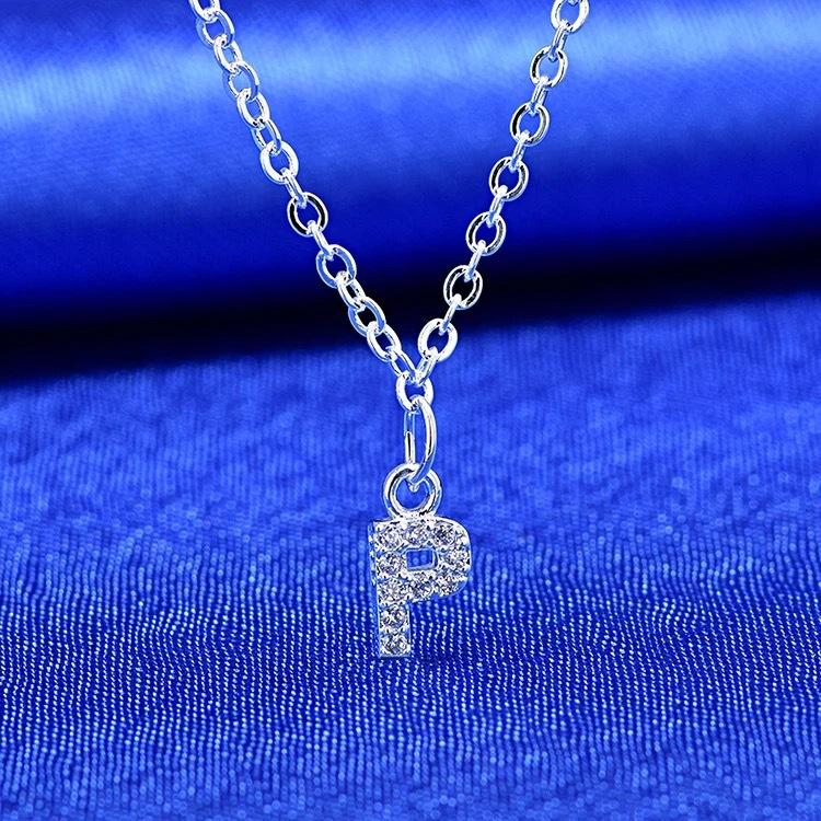 

Модное ожерелье, универсальное женское колье с подвеской, подарок на праздник One size серебряный