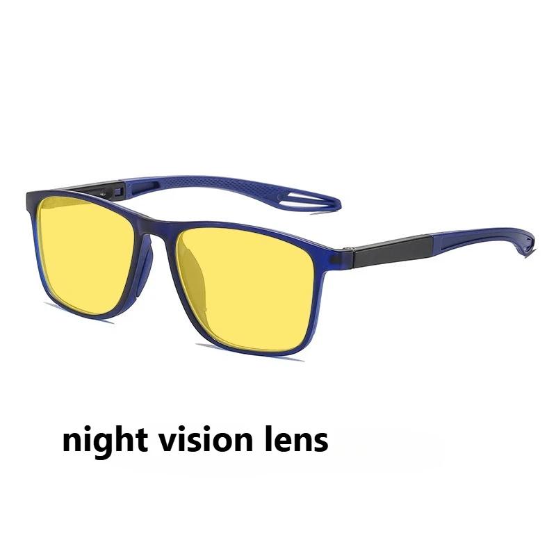 Fashion Ultra-light Anti-blue Light Glasses Men and Women Retro Square Night Vision Glasses Driving Men New Classic Glasses
