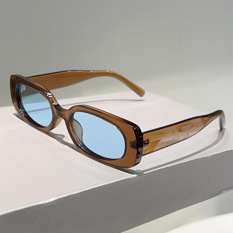 Vintage Rectangle Sunglasses Women For Men Luxury Brand Designer Sun Glasses Punk Popular Hip Hop Outdoor Shades Uv400