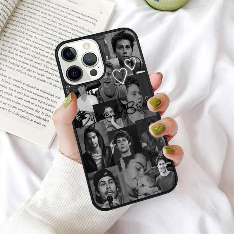 Dylan O'Brien Teen Wolf Phone Case for iPhone 17 Air 16 15 14 12 13 PLUS 11 PRO MAX Back Cover Fundas Shell