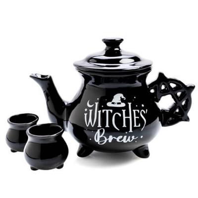 Witches' Brew Cauldron (Tea Set)