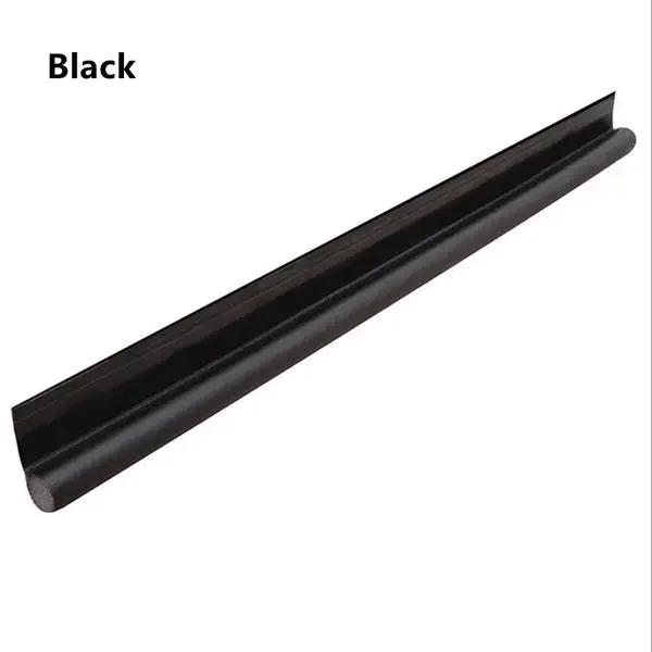 

Practical New DIY Single Side Door Seam Draft Stopper Adjustable Wear-resistant Leather Door Seal Strip Car Accessories