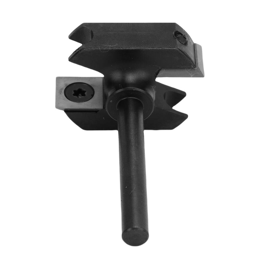 CNC Spoilboard Surfacing Router Bit 1 4in Round Shank 1 1 8in Cutting Dia 2 Flute Slab Flattening Carbide Insert for