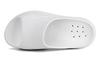 Li Ning Slip Resistant Abrasion Resistant EVA Quiet Slide Slippers Unisex White LNXU931-2