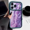 Shockproof Phone Case For iPhone 17 Pro Max Case iPhone 16 15 14 13 Pro Max 11 17e 16e Colorful Marble Print Soft Silicone Bumper Cover