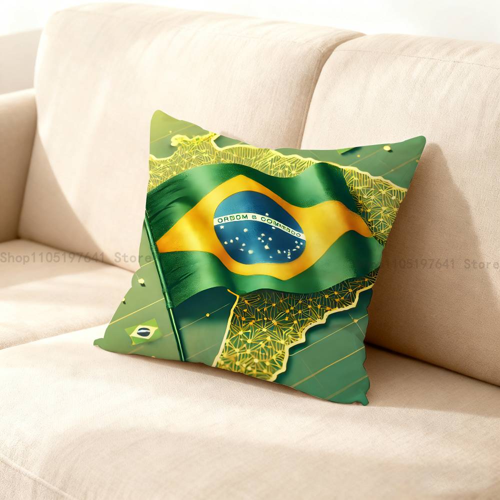 Rio de JaneiroBrasile Anime Celebrità Merchandising Universale Federa Stampata Decorazione Divano Auto Ufficio Stanza Protettore