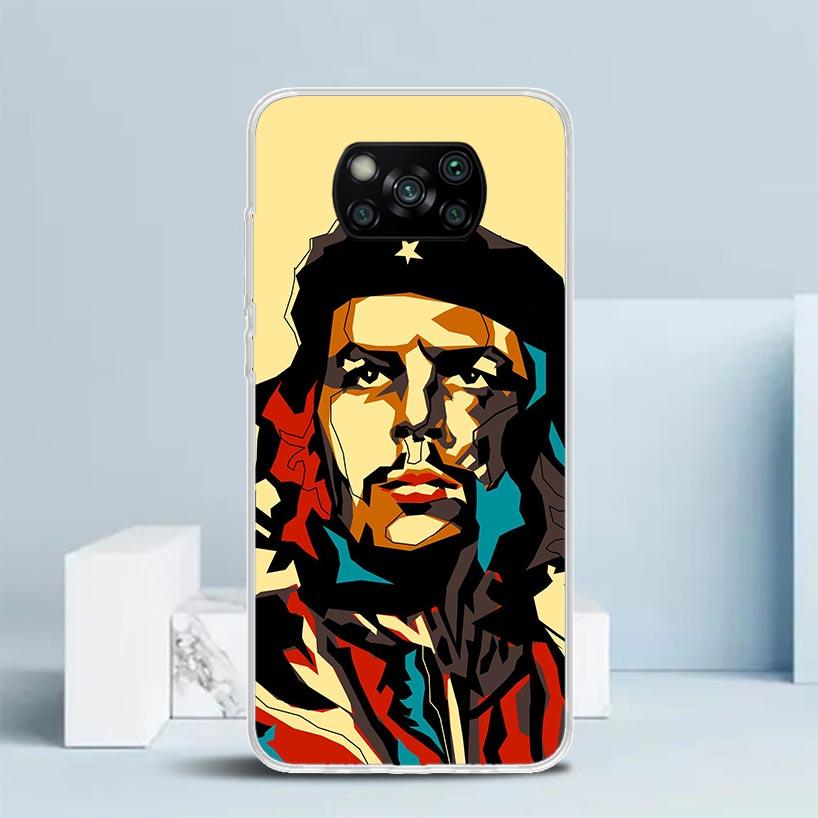 Che Guevara Cigarett Phone Case For Xiaomi Poco F7 Ultra X5 X6 X7 Pro M7 Redmi 15C 15 13C 13 12C 12 10C 10 10A 9 9C 9A 9T Cover