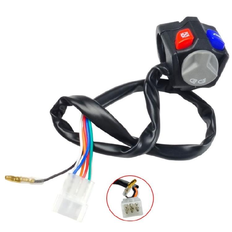 Multifunctional Motorbike Handlebar Switch Suitable for EC250-300 EC250F/350F Lighting Safety Enhanced Riding Experience
