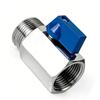 For Tight Spaces Compact Ball Valve Garden Water Connector Rust Resistant Seamless Operation Smooth Flow Control