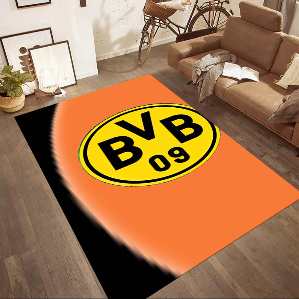 Borussia Dortmund Floor Rug Office Rug Design For Outdoor Kitchen Hallway Dining Room Antislip Carpet Office Home Decor Wedding Party Gift