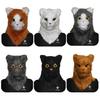 Realistic Mouth Mover Cat Mask Moving Mouth Animal Head Mask Cosplay Costume