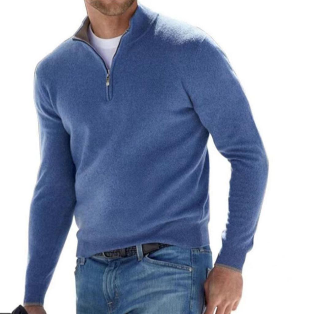 Men's Long Sleeve Cashmere Base Layer Shirt