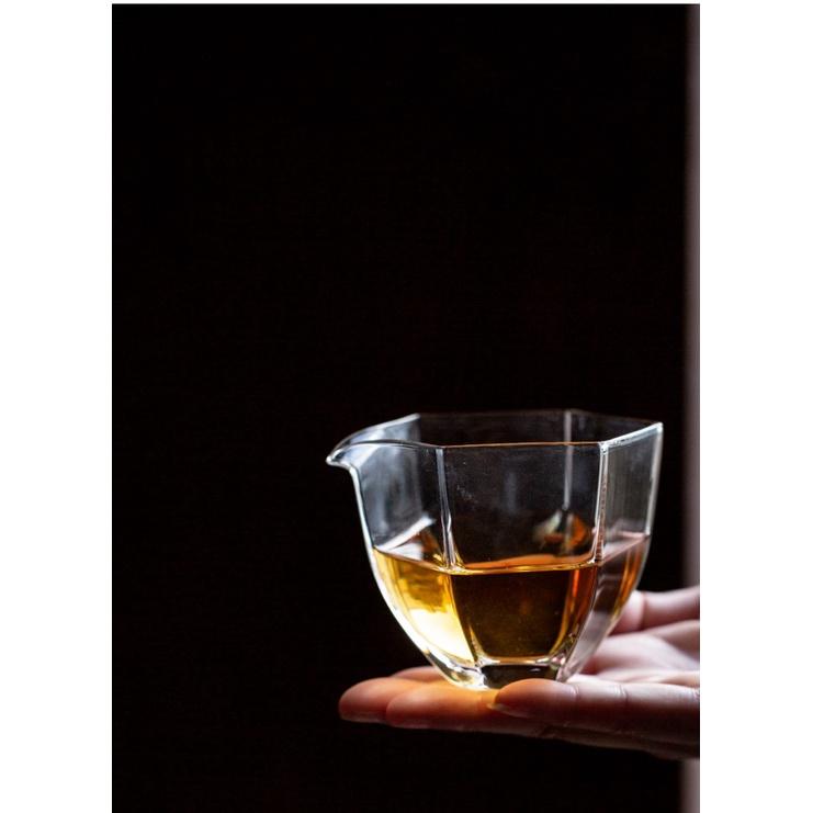 180ml Glass Fair Cup Small Tea Sea Japanese Style Tea Divider