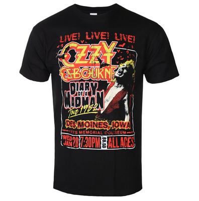 Summer 2026 Ozzy Osbourne Graphic Cotton Tshirt Unisex Summer Short Sleeve Fashion Brand Tee Luxury Casual Vintage Tees