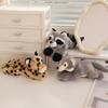 12Styles Cute Cartoon Giraffe Zebra Raccoon Lion Tiger Leopard Zebra Plush Toy Mini Animal Doll Stuffed Decor Gifts Kids