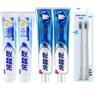 Lengsuanling Toothpaste Set: Whitening & Anti-Sensitive with Toothbrushes