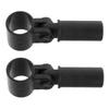2pcs Inflatable Boat Fishing Boat Awning/ Bimini Top Tube Connectors Fitting