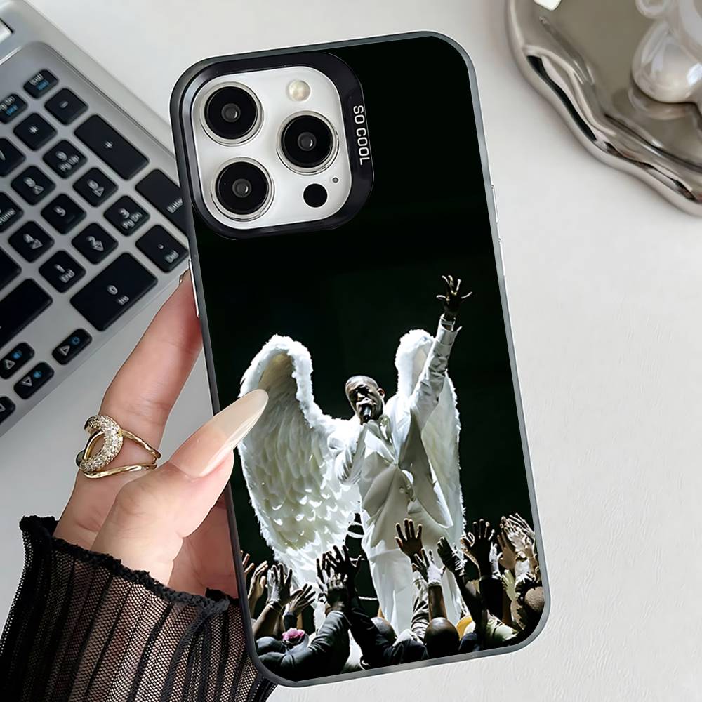 K-Kanye West Bully Phone Case For iPhone 17,16,15,14,13,12,11,Pro,Max,Plus,E,Air,Mini Black Tpu Cover iPhone17Promax