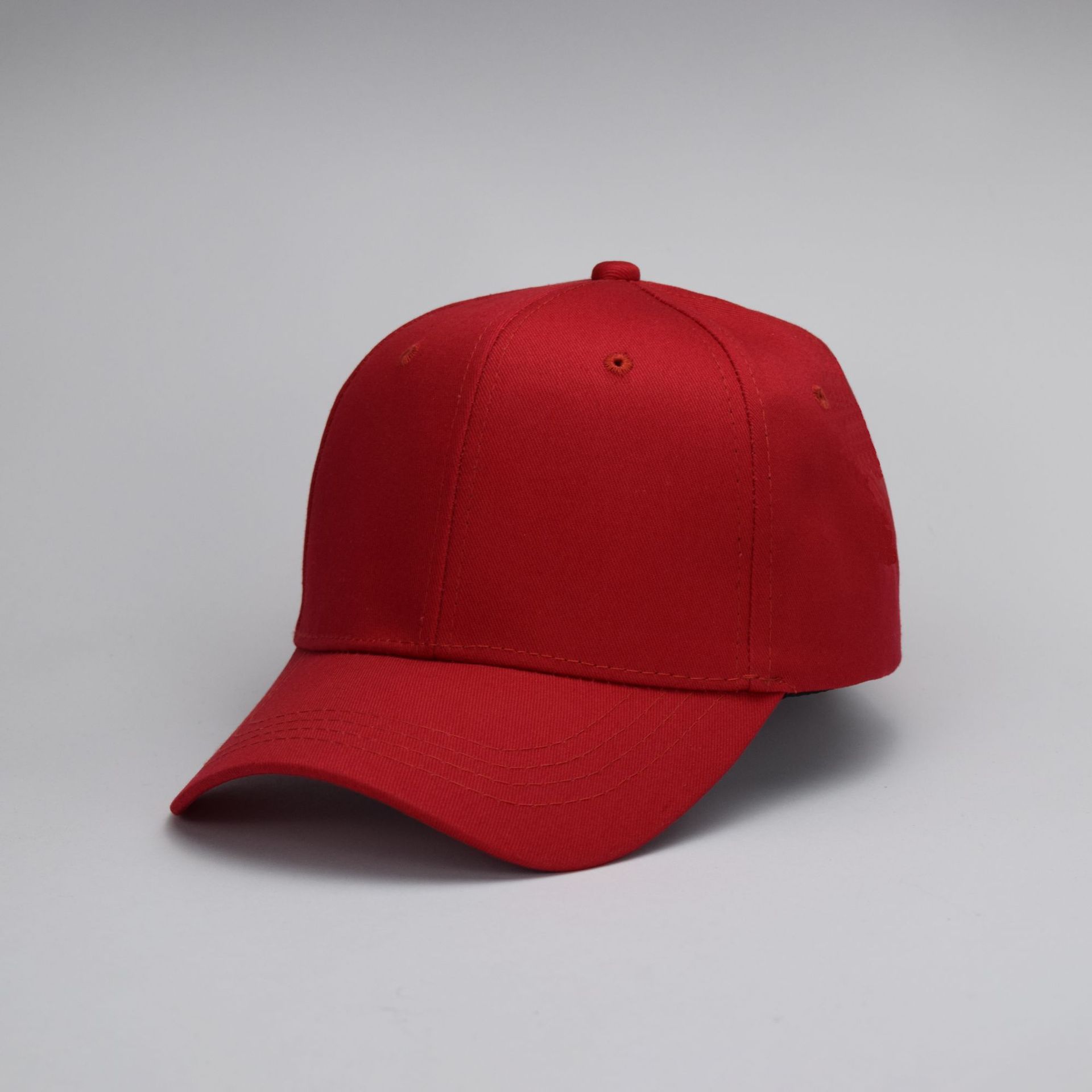 

Бейсболка Вышитая кепка с козырьком Солнцезащитная шляпа M（56-58cm） красный