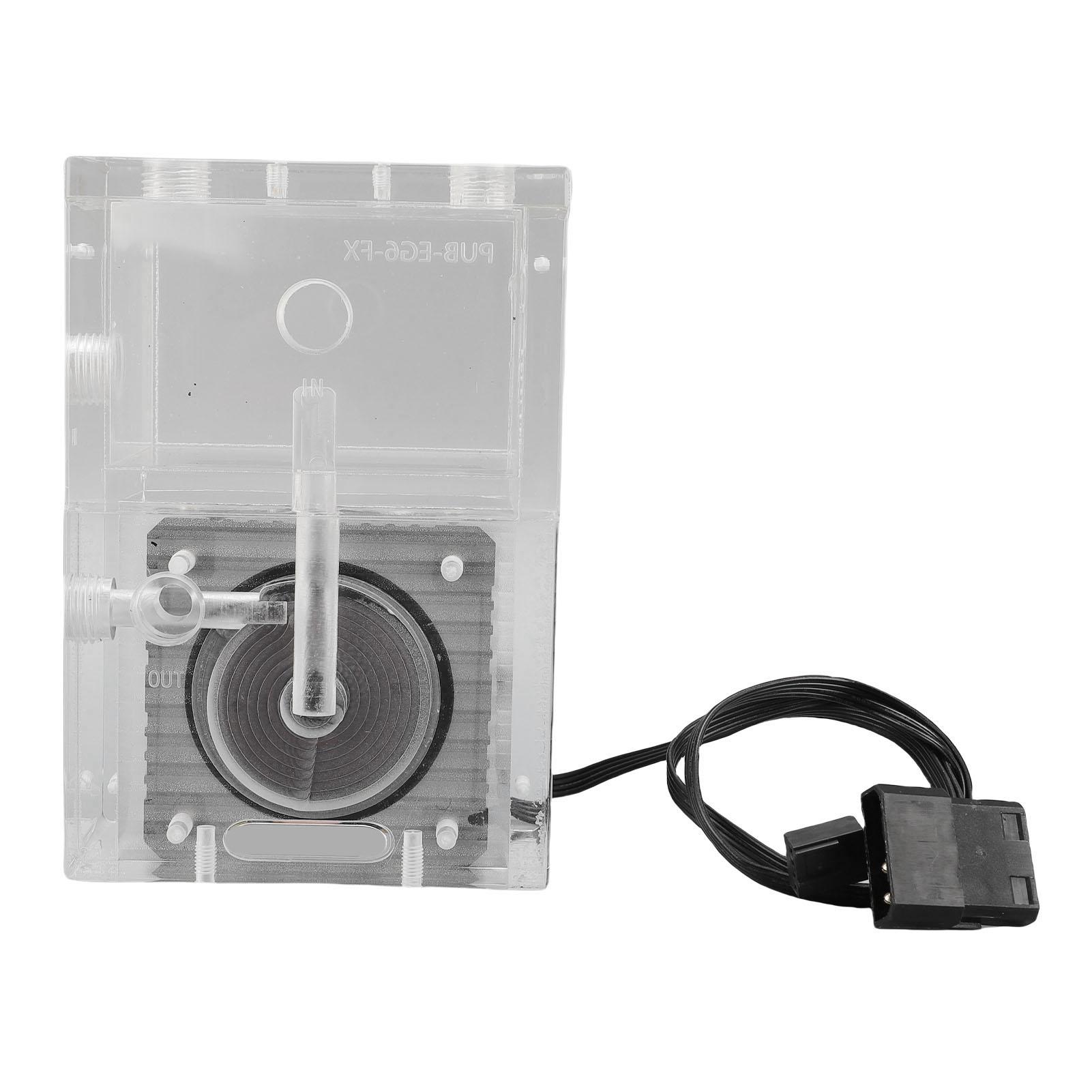 

PC Pump Reservoir Combo PUB EG6 FX Integrated Centrifugal Water Pump Water Tank with Large 4P Small 4Pin Connector for