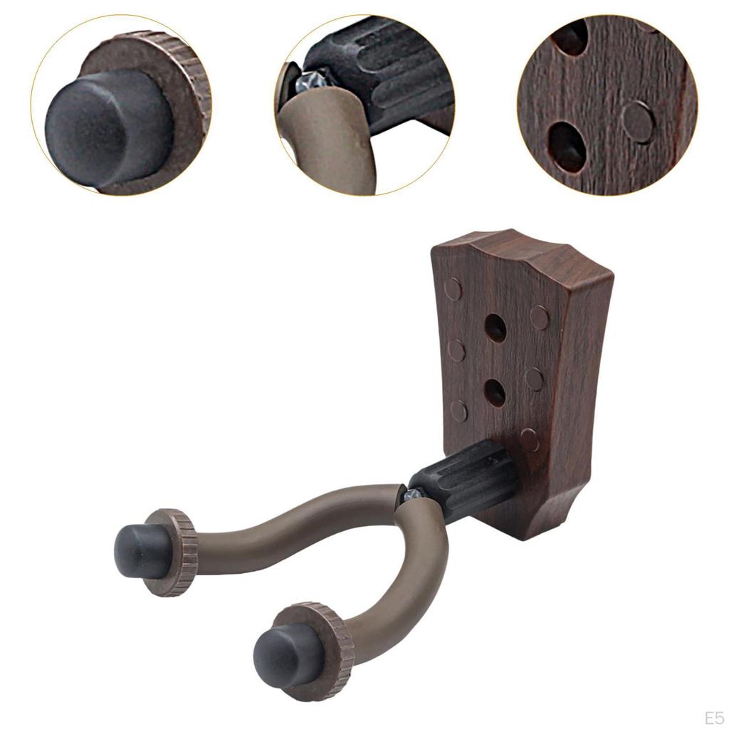 Guitar Holder Wall Mount Hook for Acoustic And Electric Guitars