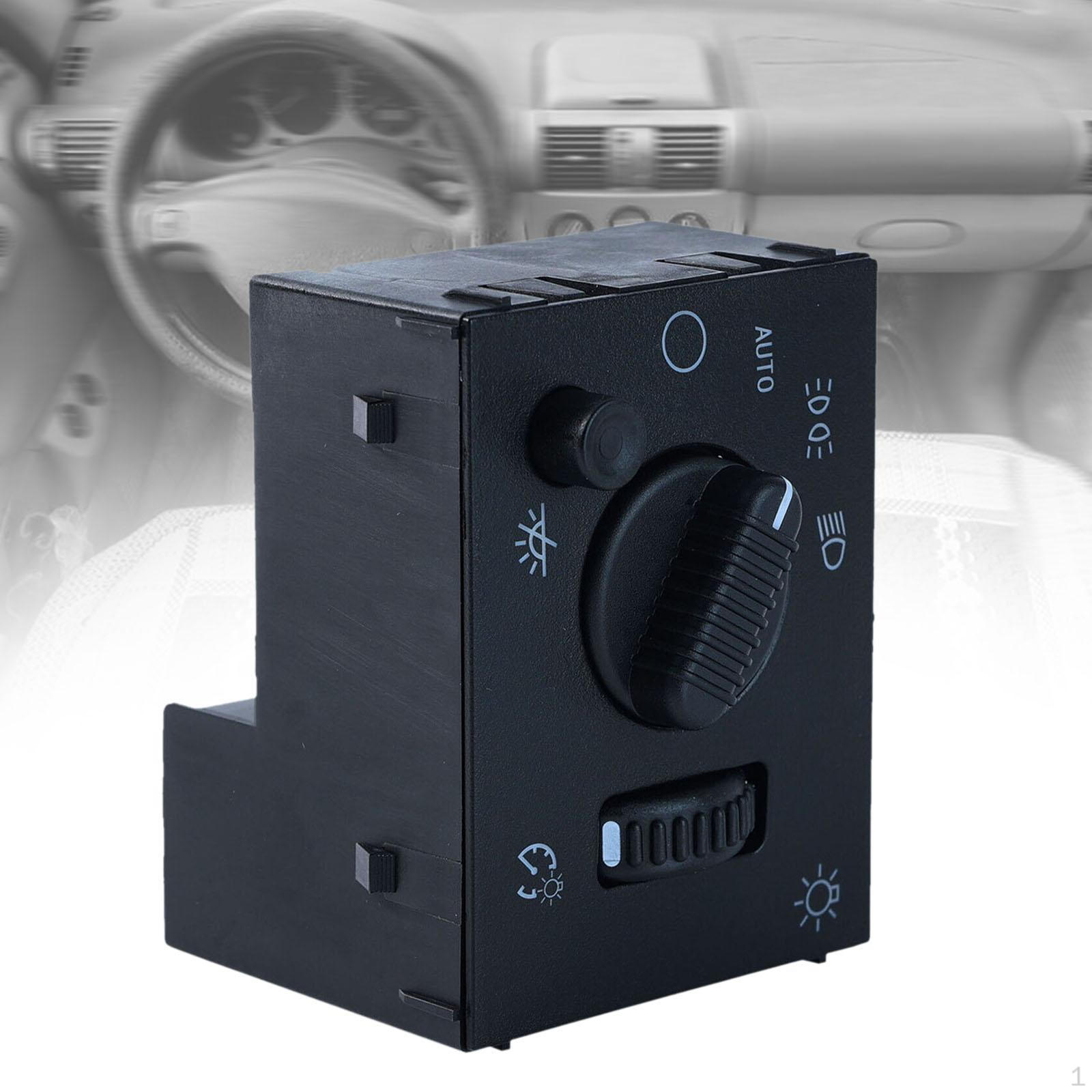 

15176678 Head Light Control Switch Automotive Accessory Replace Parts Replacement Black 19381535