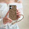 Hochwertige 3D-Falten-Handyhülle Kompatibel mit Apple 17 Pro Max Neues iPhone 15/14/16 mit Lanyard