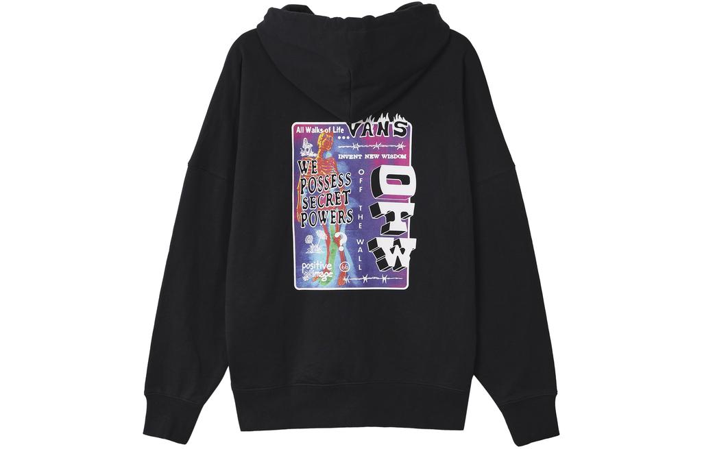 Vans Sweatshirts Men's Black Hooded Moderate Regular VN0A5H7TBLK