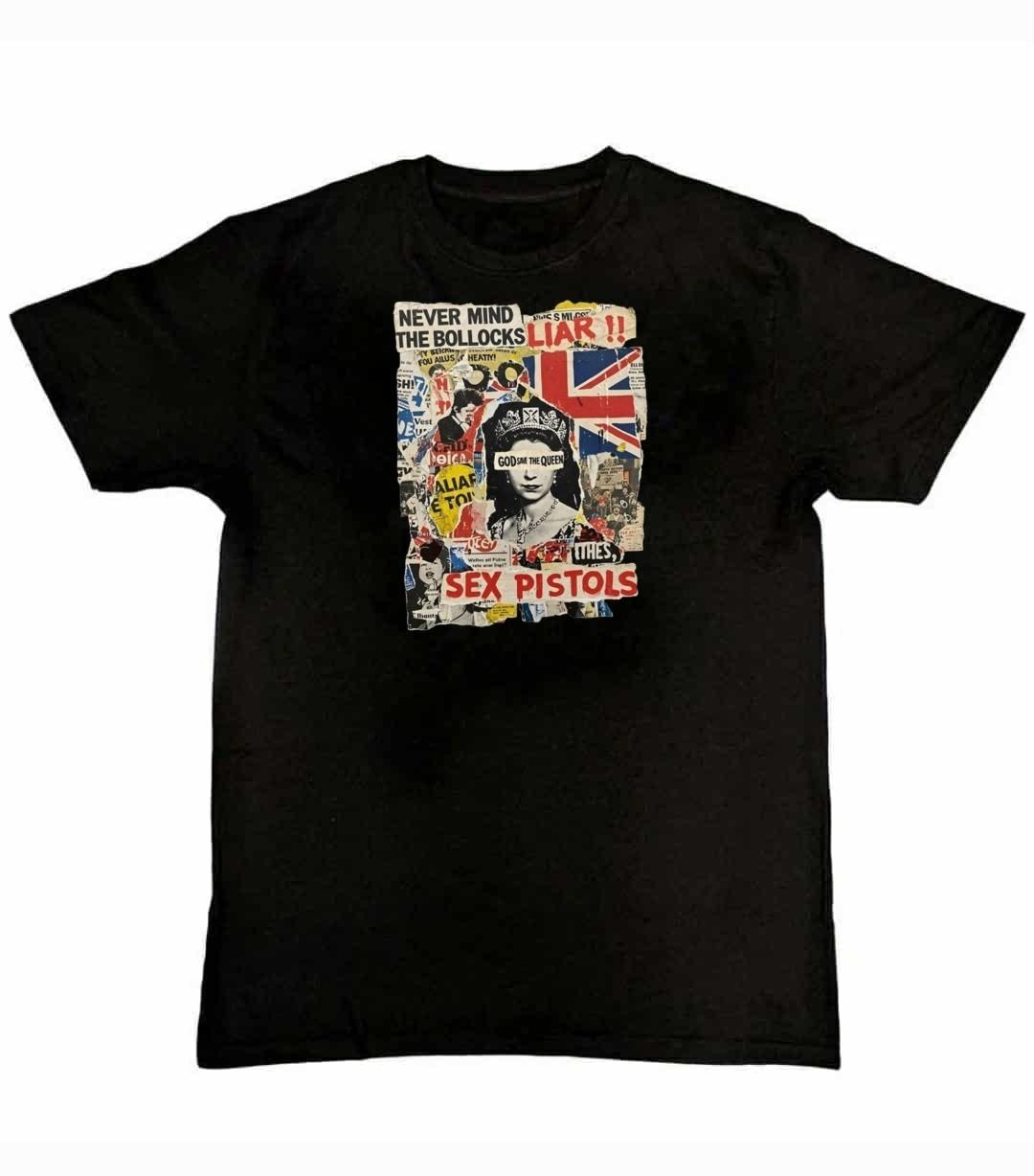 SEX PISTOLS Graphic Print Mens T-Shirt M