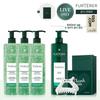 FortiShampoo Super Volume Shampoo Trio 600ml  +gift Card   FortiSha Mask 600ml   Ceramic Gua Sha 