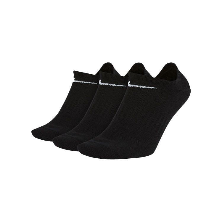 Nike Ankle Socks Unisex Combo Set 3 Pack Black SX7678-010