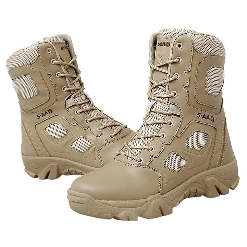 Men Shoes Winter Men Combat Tactical Boots 2025 Ankle Work Safety Shoes Special Force Army Boots Male Waterproof Motorcycle Shoe